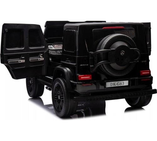 Дитяча акумуляторна машинка Mercedes Benz G63 AMG XXL Чорна