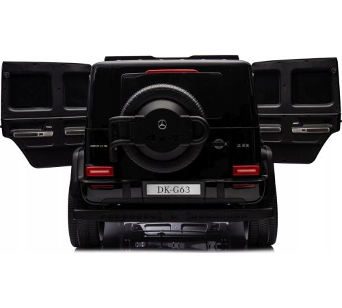 Дитяча акумуляторна машинка Mercedes Benz G63 AMG XXL Чорна