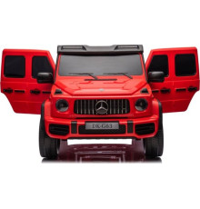 Дитяча акумуляторна машинка Mercedes Benz G63 AMG XXL Червона