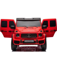 Дитяча акумуляторна машинка Mercedes Benz G63 AMG XXL Червона