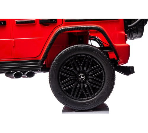 Дитяча акумуляторна машинка Mercedes Benz G63 AMG XXL Червона Дитяча акумуляторна машинка Mercedes Benz G63 AMG XXL Червона