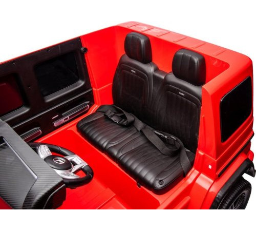 Дитяча акумуляторна машинка Mercedes Benz G63 AMG XXL Червона Дитяча акумуляторна машинка Mercedes Benz G63 AMG XXL Червона