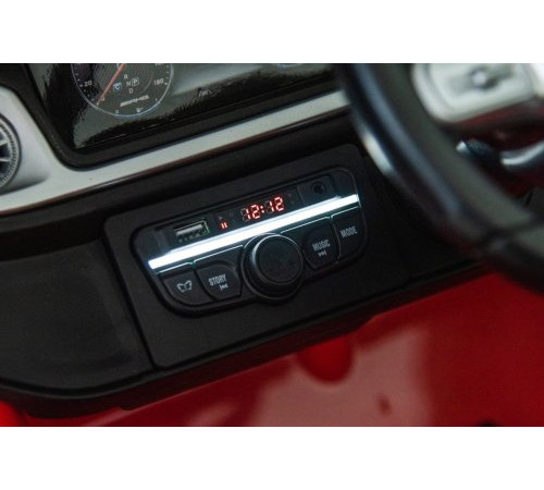 Дитяча акумуляторна машинка Mercedes Benz G63 AMG XXL Червона Дитяча акумуляторна машинка Mercedes Benz G63 AMG XXL Червона