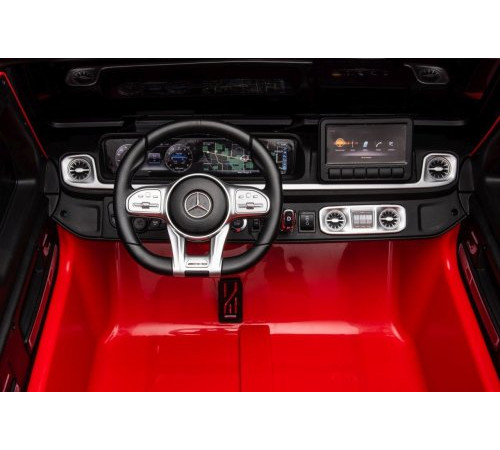 Дитяча акумуляторна машинка Mercedes Benz G63 AMG XXL Червона Дитяча акумуляторна машинка Mercedes Benz G63 AMG XXL Червона