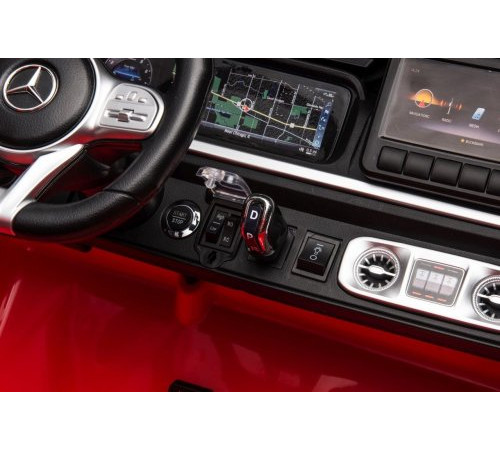Дитяча акумуляторна машинка Mercedes Benz G63 AMG XXL Червона Дитяча акумуляторна машинка Mercedes Benz G63 AMG XXL Червона