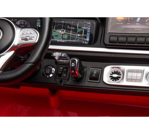 Дитяча акумуляторна машинка Mercedes Benz G63 AMG XXL Червона Дитяча акумуляторна машинка Mercedes Benz G63 AMG XXL Червона