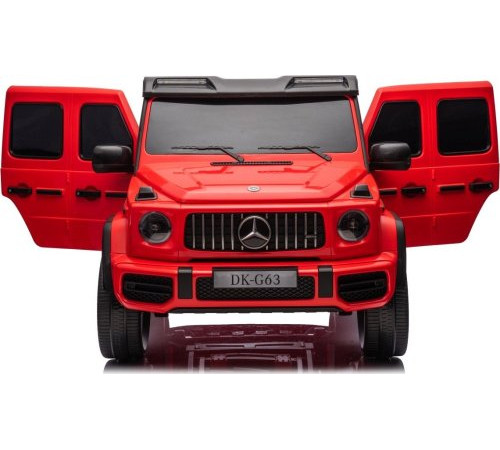 Дитяча акумуляторна машинка Mercedes Benz G63 AMG XXL MP4 Червона