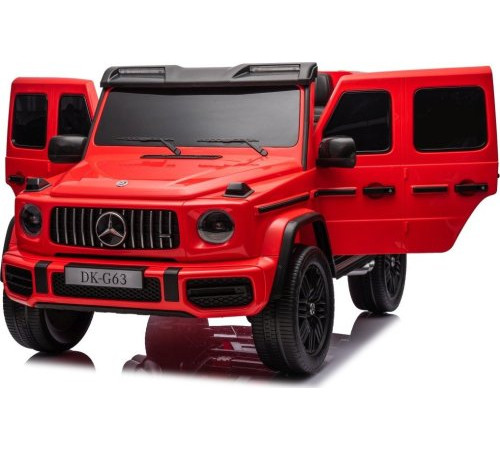 Дитяча акумуляторна машинка Mercedes Benz G63 AMG XXL MP4 Червона