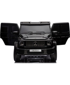 Дитяча акумуляторна машинка Mercedes Benz G63 AMG XXL MP4 Чорна