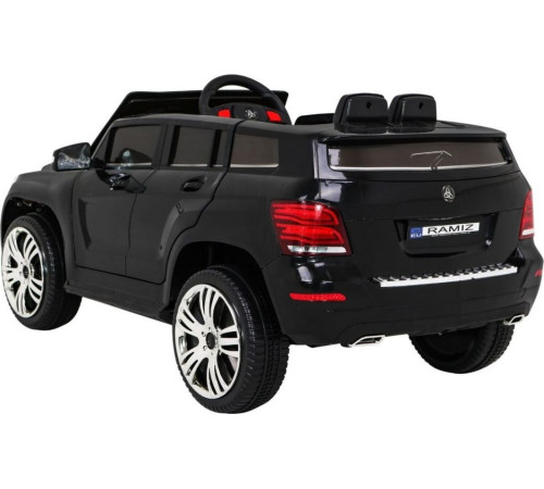 Дитяча акумуляторна машинка City Rider Чорна Дитяча акумуляторна машинка City Rider Чорна