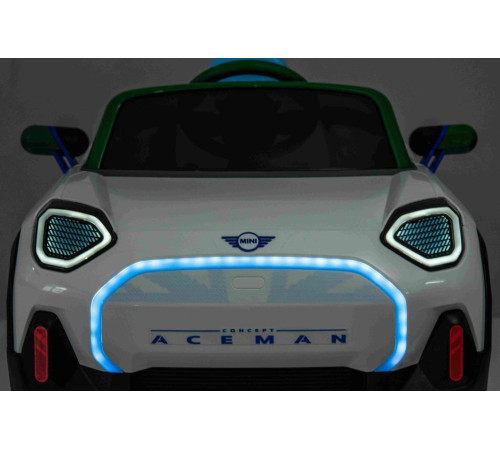 Дитяча акумуляторна машинка Mini Concept Aceman Біла