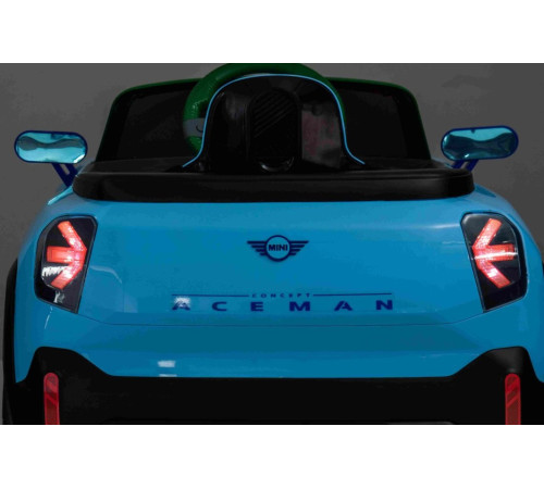 Дитяча акумуляторна машинка Mini Concept Aceman Блакитна