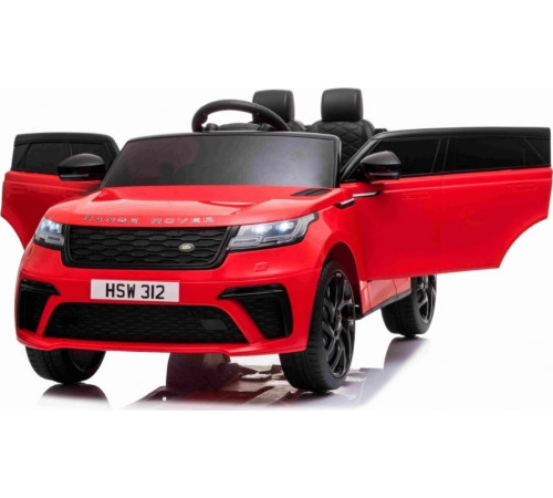 Дитяча акумуляторна машинка Range Rover Velar Червона Дитяча акумуляторна машинка Range Rover Velar Червона