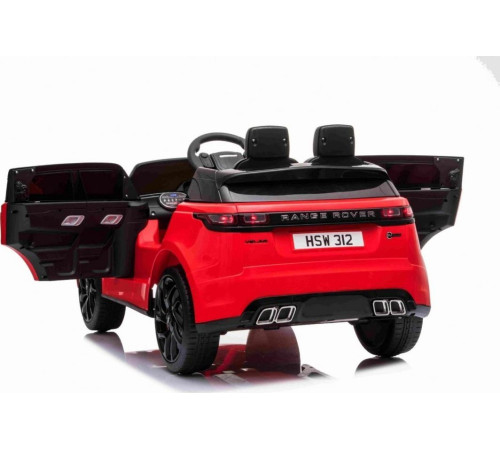 Дитяча акумуляторна машинка Range Rover Velar Червона Дитяча акумуляторна машинка Range Rover Velar Червона