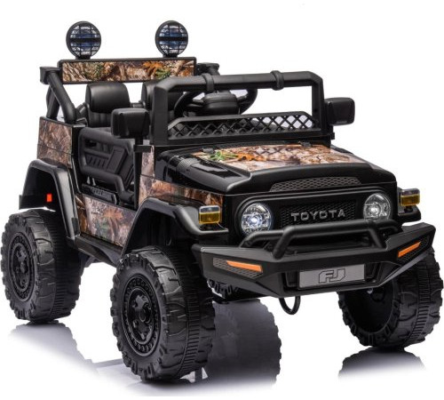 Дитяча акумуляторна машинка Toyota FJ Cruiser Чорна Дитяча акумуляторна машинка Toyota FJ Cruiser Чорна