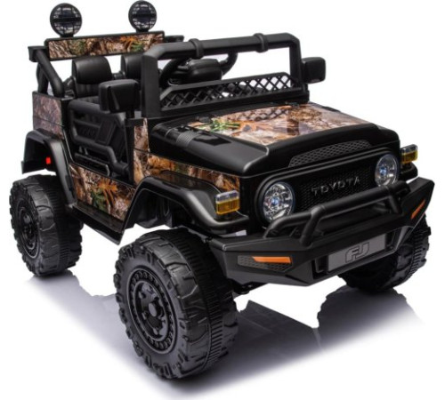 Дитяча акумуляторна машинка Toyota FJ Cruiser Чорна Дитяча акумуляторна машинка Toyota FJ Cruiser Чорна