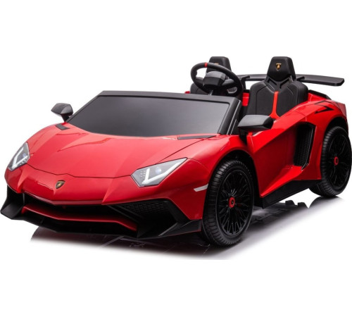 Дитяча акумуляторна машинка Lamborghini Aventador SV Червона