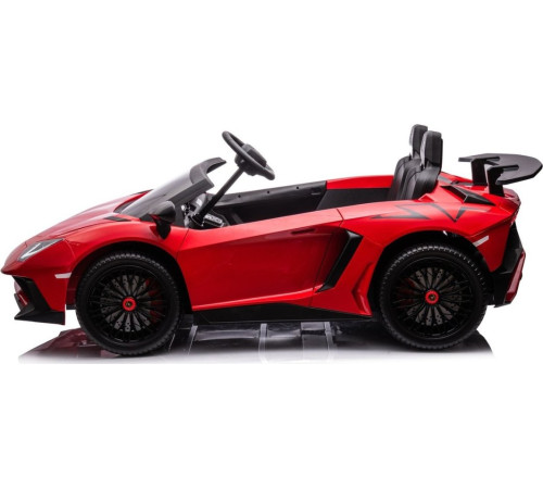 Дитяча акумуляторна машинка Lamborghini Aventador SV Червона