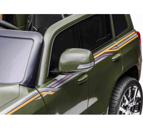 Дитяча акумуляторна машинка Toyota Land Cruiser Зелена Дитяча акумуляторна машинка Toyota Land Cruiser Зелена
