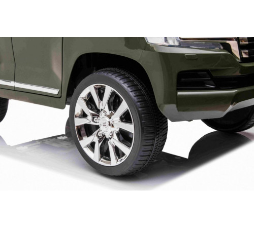 Дитяча акумуляторна машинка Toyota Land Cruiser Зелена Дитяча акумуляторна машинка Toyota Land Cruiser Зелена