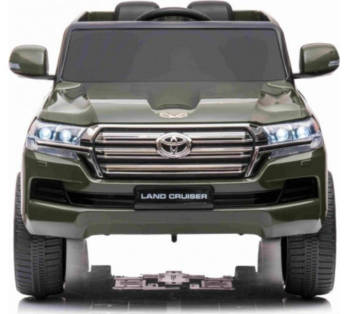 Дитяча акумуляторна машинка Toyota Land Cruiser Зелена Дитяча акумуляторна машинка Toyota Land Cruiser Зелена