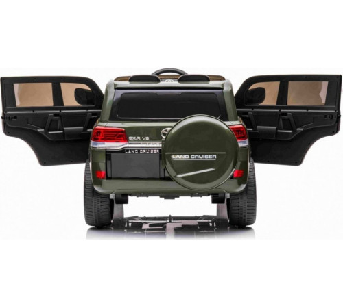 Дитяча акумуляторна машинка Toyota Land Cruiser Зелена Дитяча акумуляторна машинка Toyota Land Cruiser Зелена