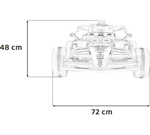 Дитяча акумуляторна машинка Формули-1 Aston Martin Cognizant Aramco