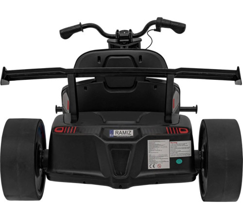 Дитяча акумуляторна машинка DRIFT BIKE 21 Чорна Дитяча акумуляторна машинка DRIFT BIKE 21 Чорна