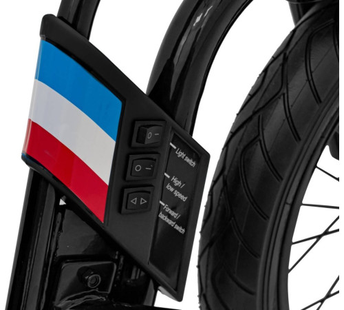 Дитяча акумуляторна машинка DRIFT BIKE 21 Чорна Дитяча акумуляторна машинка DRIFT BIKE 21 Чорна