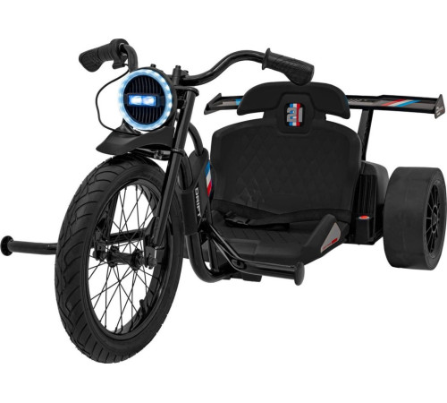 Дитяча акумуляторна машинка DRIFT BIKE 21 Чорна Дитяча акумуляторна машинка DRIFT BIKE 21 Чорна