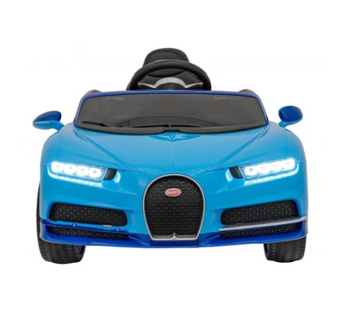 Дитяча акумуляторна машинка Bugatti Chiron Синя Дитяча акумуляторна машинка Bugatti Chiron Синя