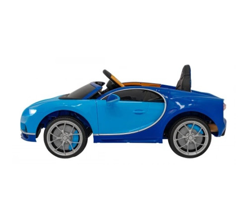 Дитяча акумуляторна машинка Bugatti Chiron Синя Дитяча акумуляторна машинка Bugatti Chiron Синя