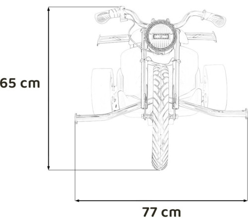 Дитяча акумуляторна машинка DRIFT BIKE 21 Червона