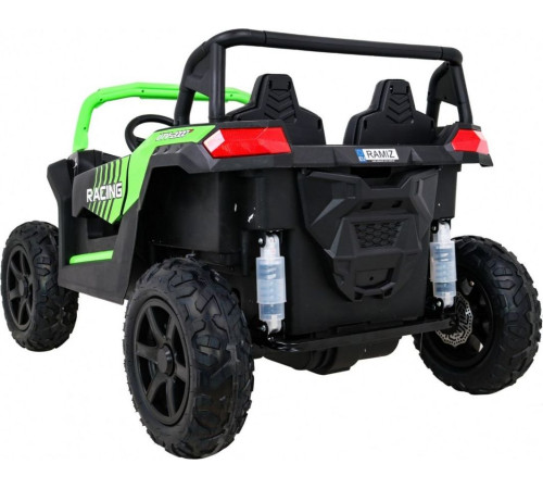Дитяча акумуляторна машинка Баггі Strong Racing ATV для 2 дітей Зелена Дитяча акумуляторна машинка Баггі Strong Racing ATV для 2 дітей Зелена