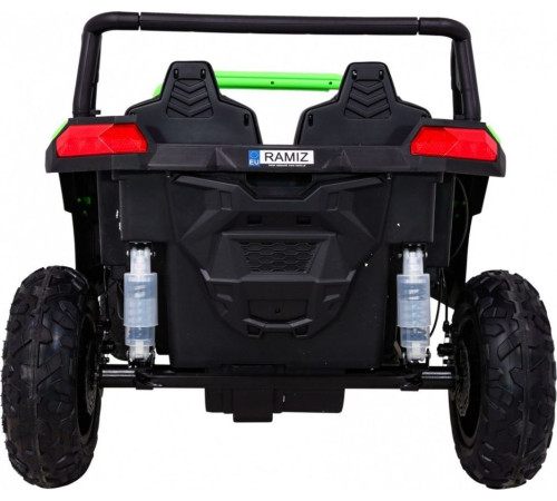 Дитяча акумуляторна машинка Баггі Strong Racing ATV для 2 дітей Зелена Дитяча акумуляторна машинка Баггі Strong Racing ATV для 2 дітей Зелена