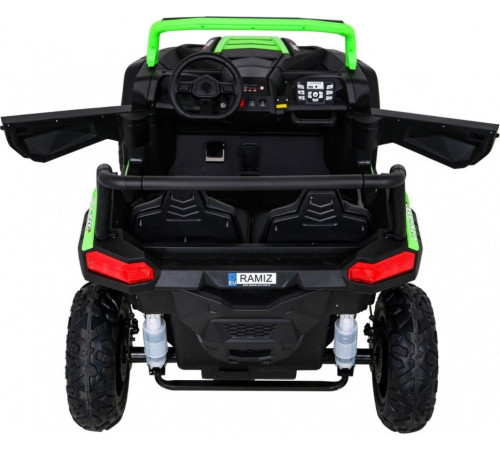 Дитяча акумуляторна машинка Баггі Strong Racing ATV для 2 дітей Зелена Дитяча акумуляторна машинка Баггі Strong Racing ATV для 2 дітей Зелена