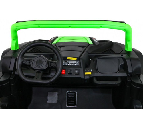 Дитяча акумуляторна машинка Баггі Strong Racing ATV для 2 дітей Зелена Дитяча акумуляторна машинка Баггі Strong Racing ATV для 2 дітей Зелена