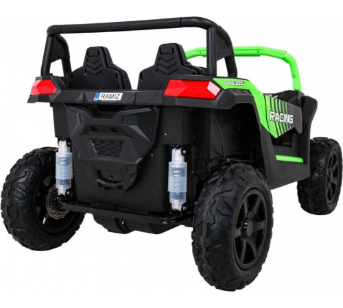 Дитяча акумуляторна машинка Баггі Strong Racing ATV для 2 дітей Зелена Дитяча акумуляторна машинка Баггі Strong Racing ATV для 2 дітей Зелена