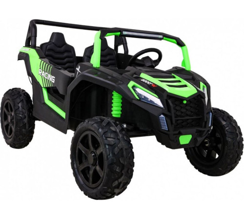 Дитяча акумуляторна машинка Баггі Strong Racing ATV для 2 дітей Зелена Дитяча акумуляторна машинка Баггі Strong Racing ATV для 2 дітей Зелена