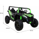 Дитяча акумуляторна машинка Баггі Strong Racing ATV для 2 дітей Зелена