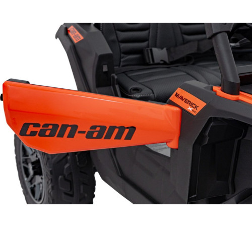 Дитячий акумуляторний квадроцикл CAN-AM Maverick Orange