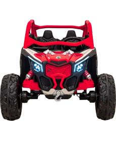 Дитяча акумуляторна машинка Баггі Maverick Turbo RR Червона