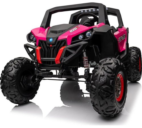 Дитяча акумуляторна машинка Баггі UTV-MX 2000N Рожева