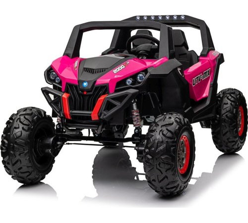 Дитяча акумуляторна машинка Баггі UTV-MX 2000N Рожева