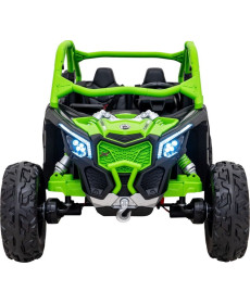 Дитяча акумуляторна машинка Баггі Maverick Turbo RR Green
