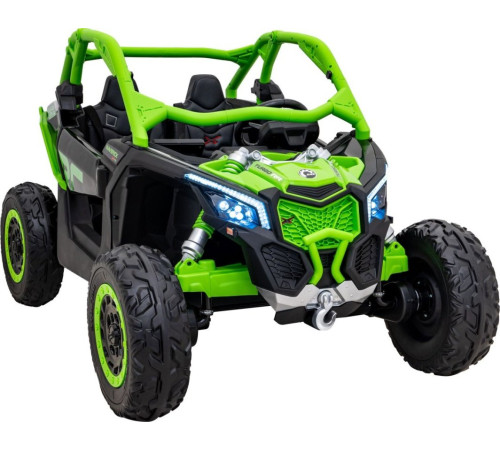 Дитяча акумуляторна машинка Баггі Maverick Turbo RR Green Дитяча акумуляторна машинка Баггі Maverick Turbo RR Green