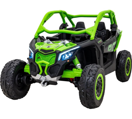Дитяча акумуляторна машинка Баггі Maverick Turbo RR Green Дитяча акумуляторна машинка Баггі Maverick Turbo RR Green
