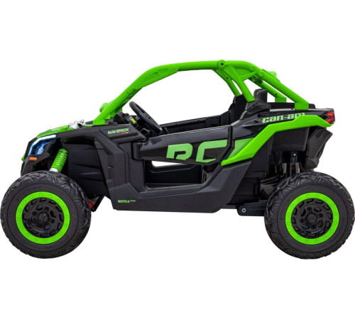 Дитяча акумуляторна машинка Баггі Maverick Turbo RR Green Дитяча акумуляторна машинка Баггі Maverick Turbo RR Green