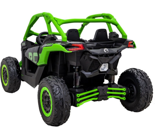 Дитяча акумуляторна машинка Баггі Maverick Turbo RR Green Дитяча акумуляторна машинка Баггі Maverick Turbo RR Green