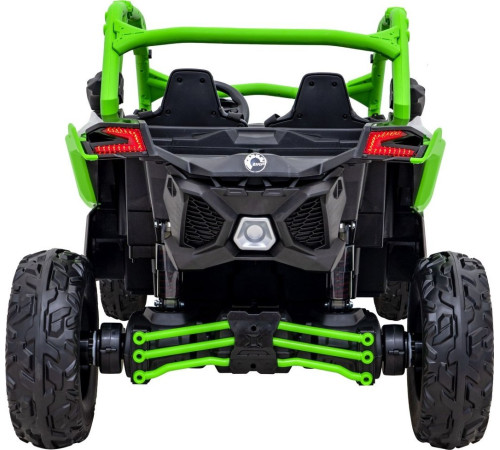 Дитяча акумуляторна машинка Баггі Maverick Turbo RR Green Дитяча акумуляторна машинка Баггі Maverick Turbo RR Green